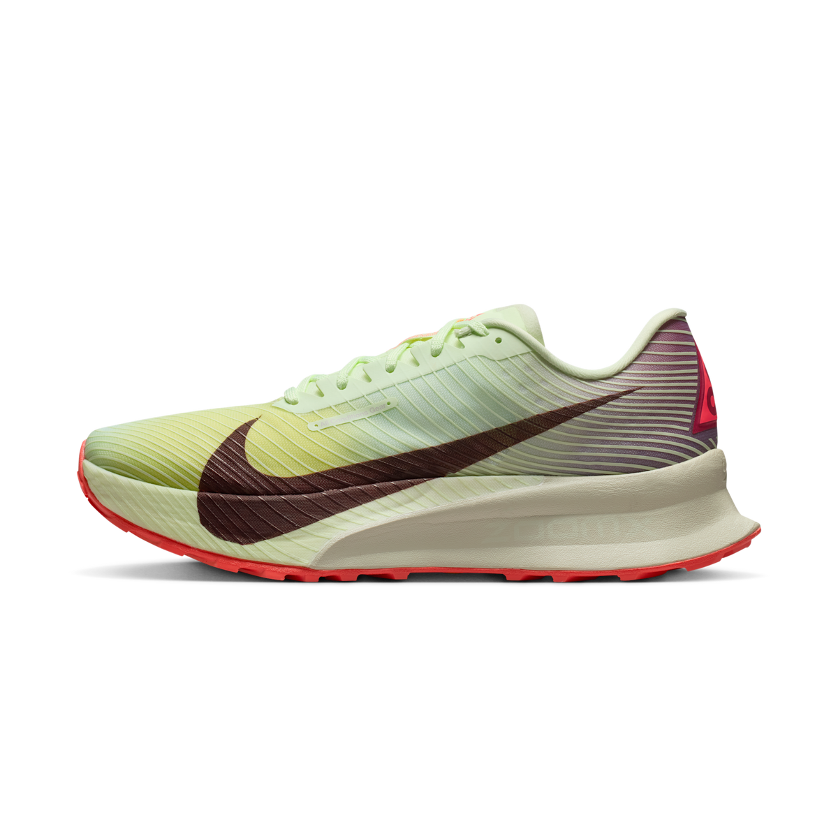 Nike ACG Ultrafly Trail Volt Tint Burgundy Ash