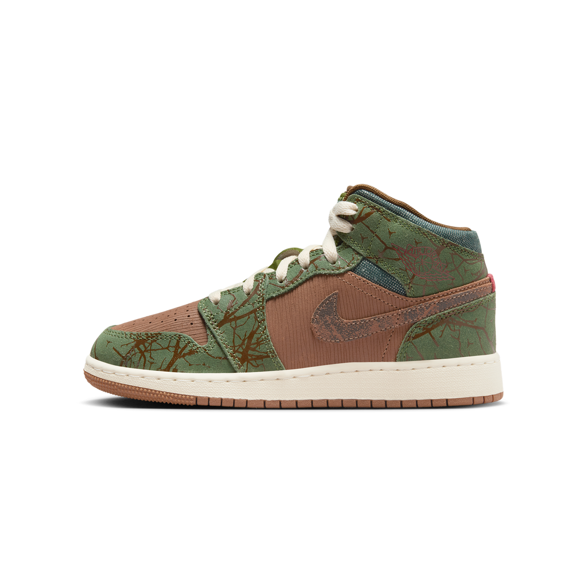 Jordan 1 Mid Treeline (GS)