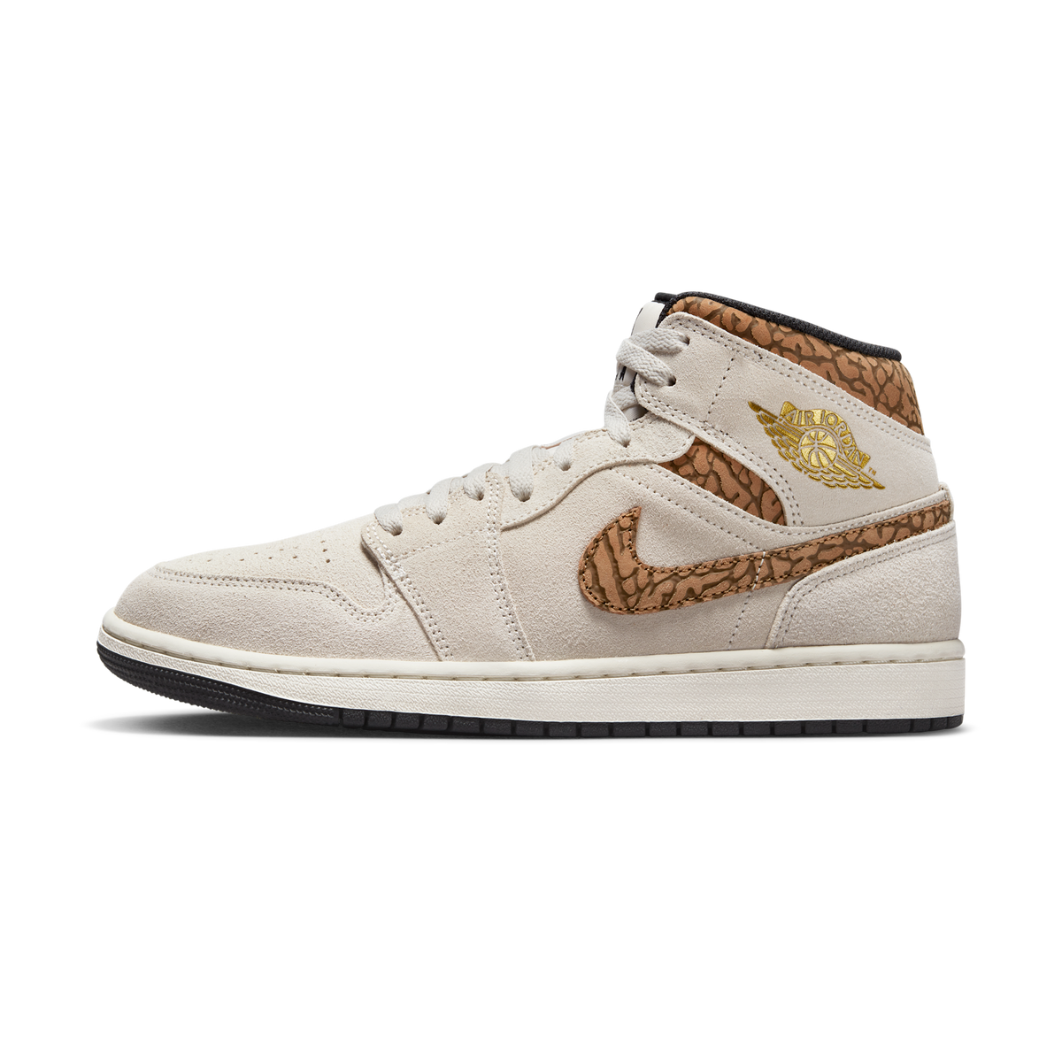 Jordan 1 Mid SE Brown Elephant