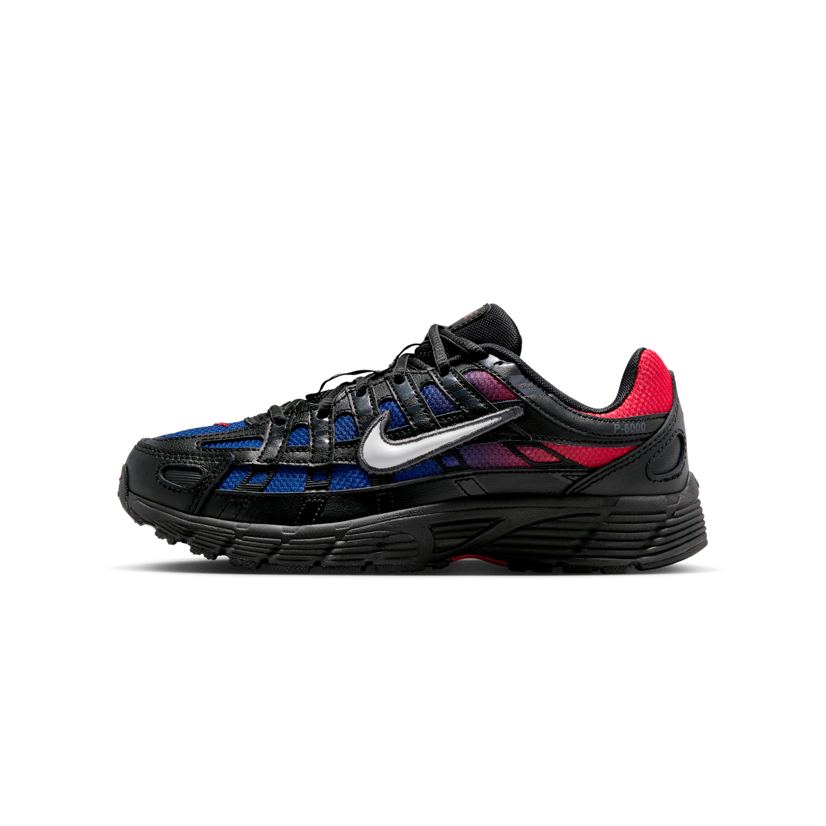 Nike P-6000 Black Bright Crimson Royal (GS)