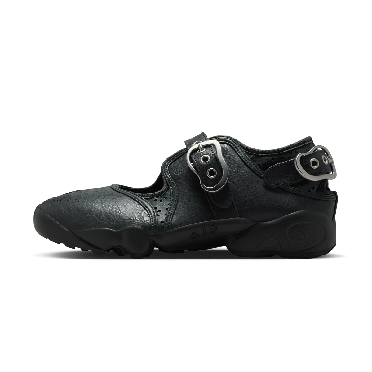 Nike Air Rift Leather Anthracite Metallic Silver (Women's) | IR5863-060