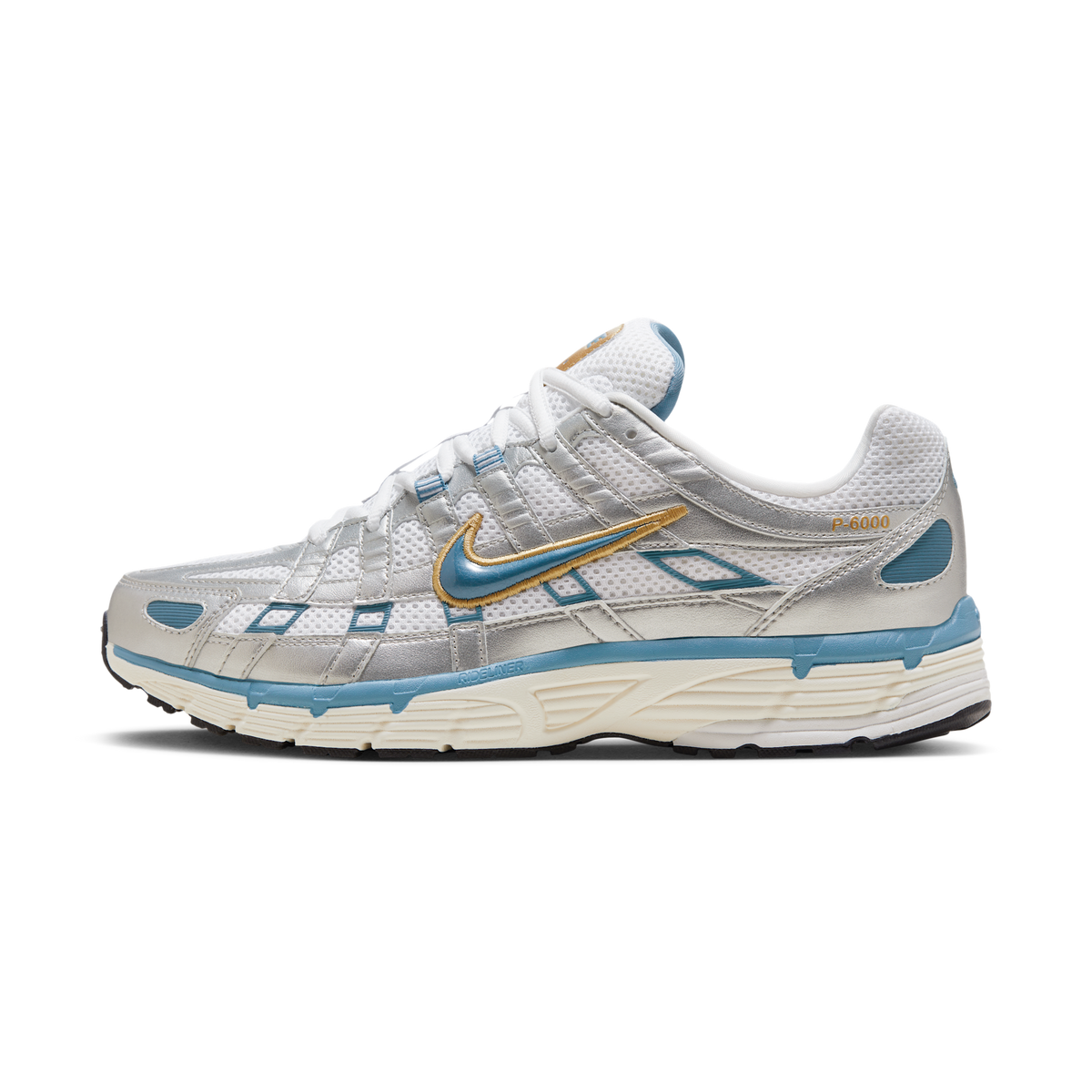 Nike P-6000 Metallic Silver Aegean Storm