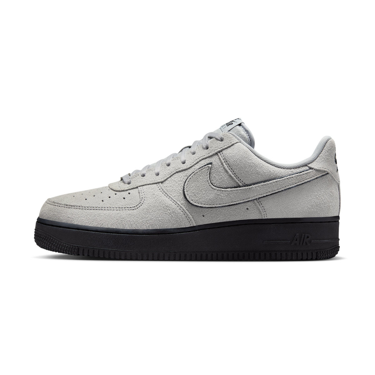 Nike Air Force 1 Low '07 LV8 Light Smoke Grey Suede Black