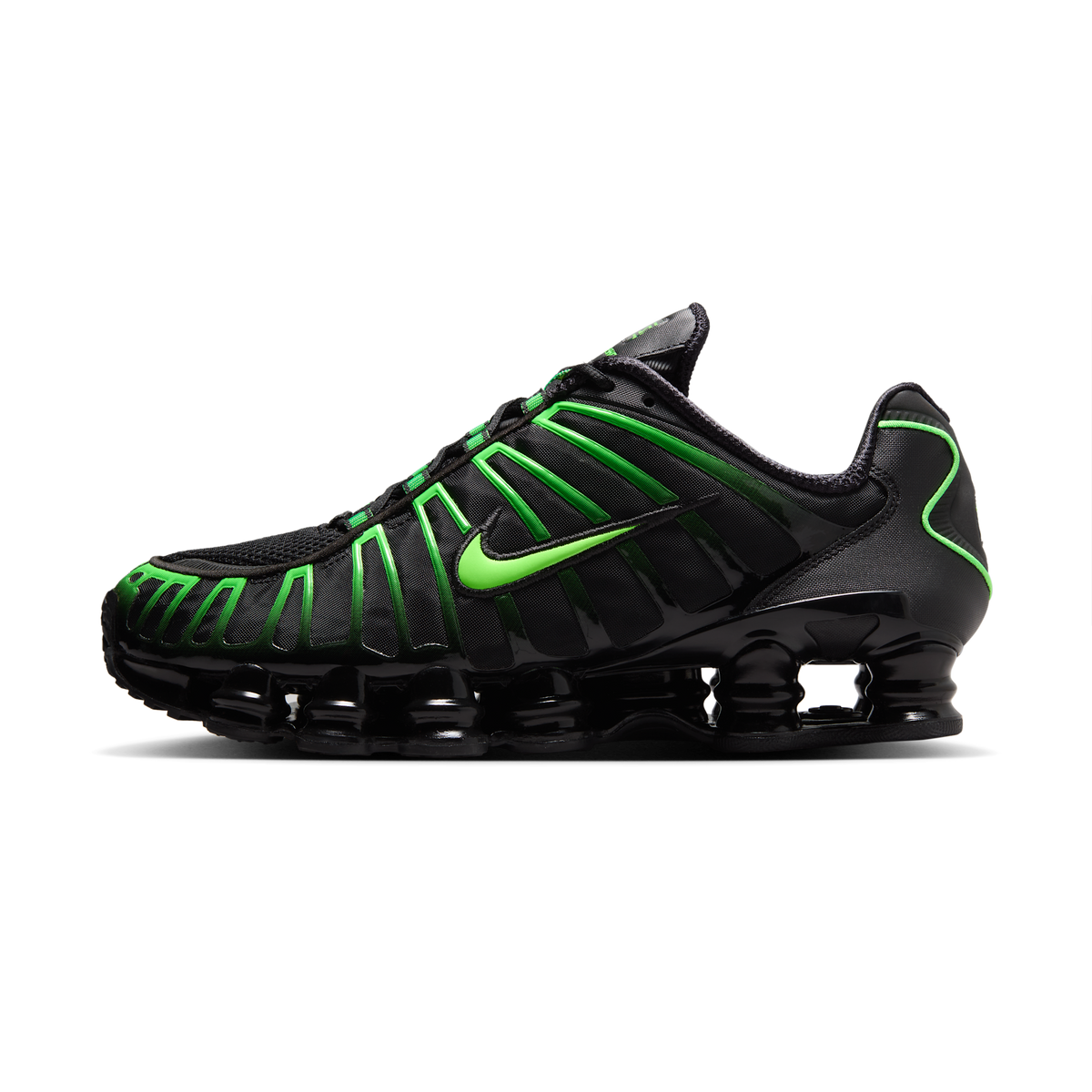Nike Shox TL Black Green Strike | AV3595-012