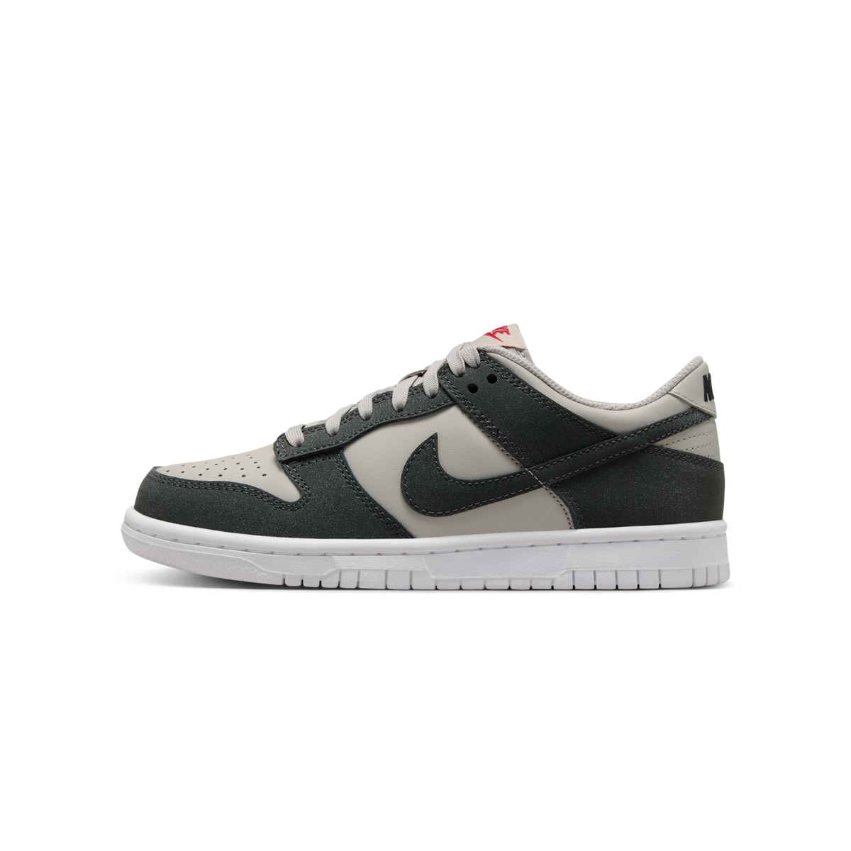 Nike Dunk Low Light Iron Ore White Gym Red Anthracite (GS)