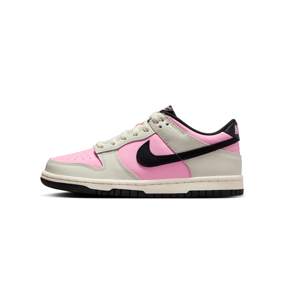 Nike Dunk Low Pink Rise Light Orewood Brown Pale Ivory Black (GS)