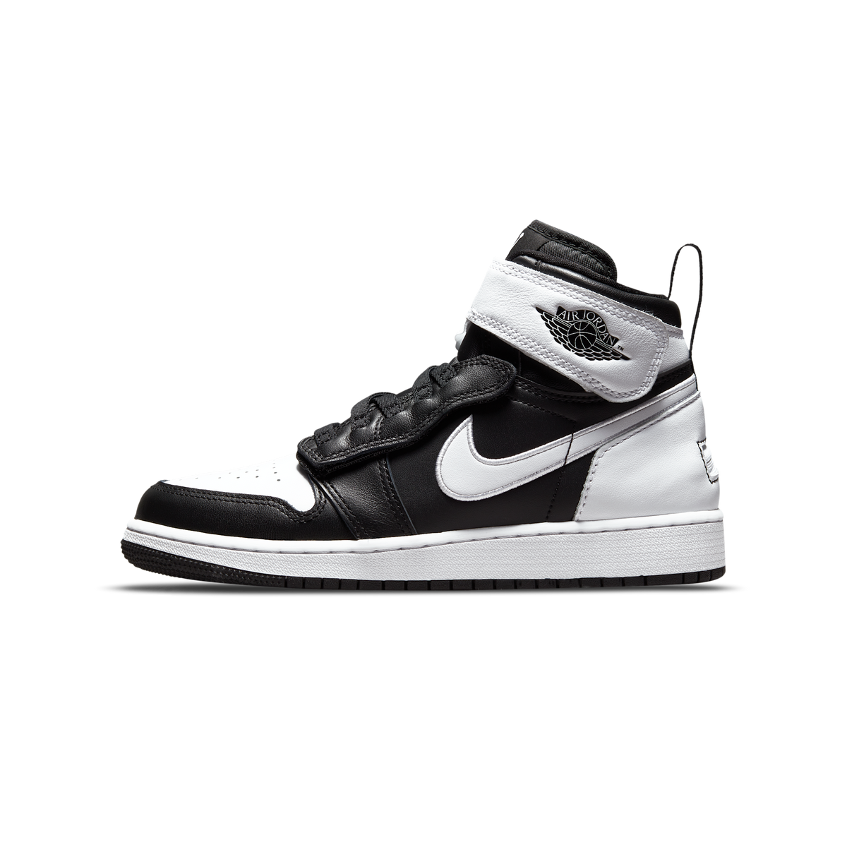 Jordan 1 High FlyEase Black White (GS)