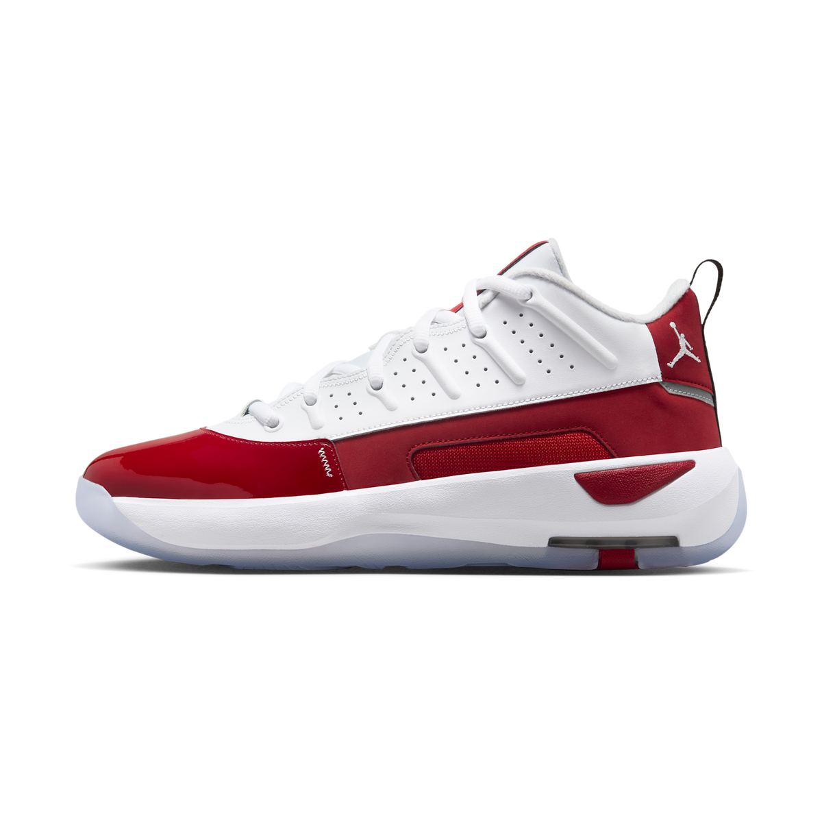 Jordan Max Aura 7 White Gym Red Black