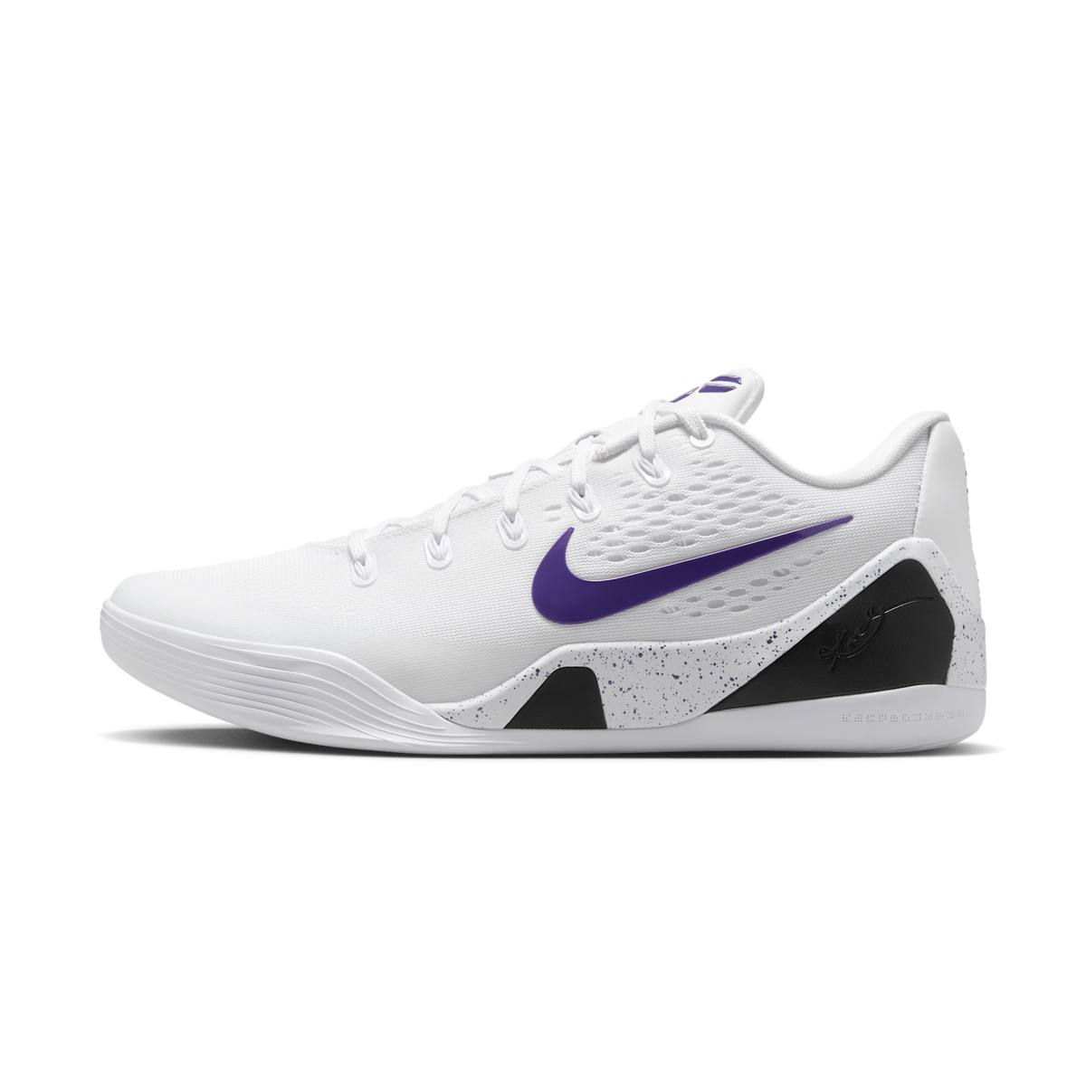 Nike Kobe 9 Elite Low EM Protro White Court Purple