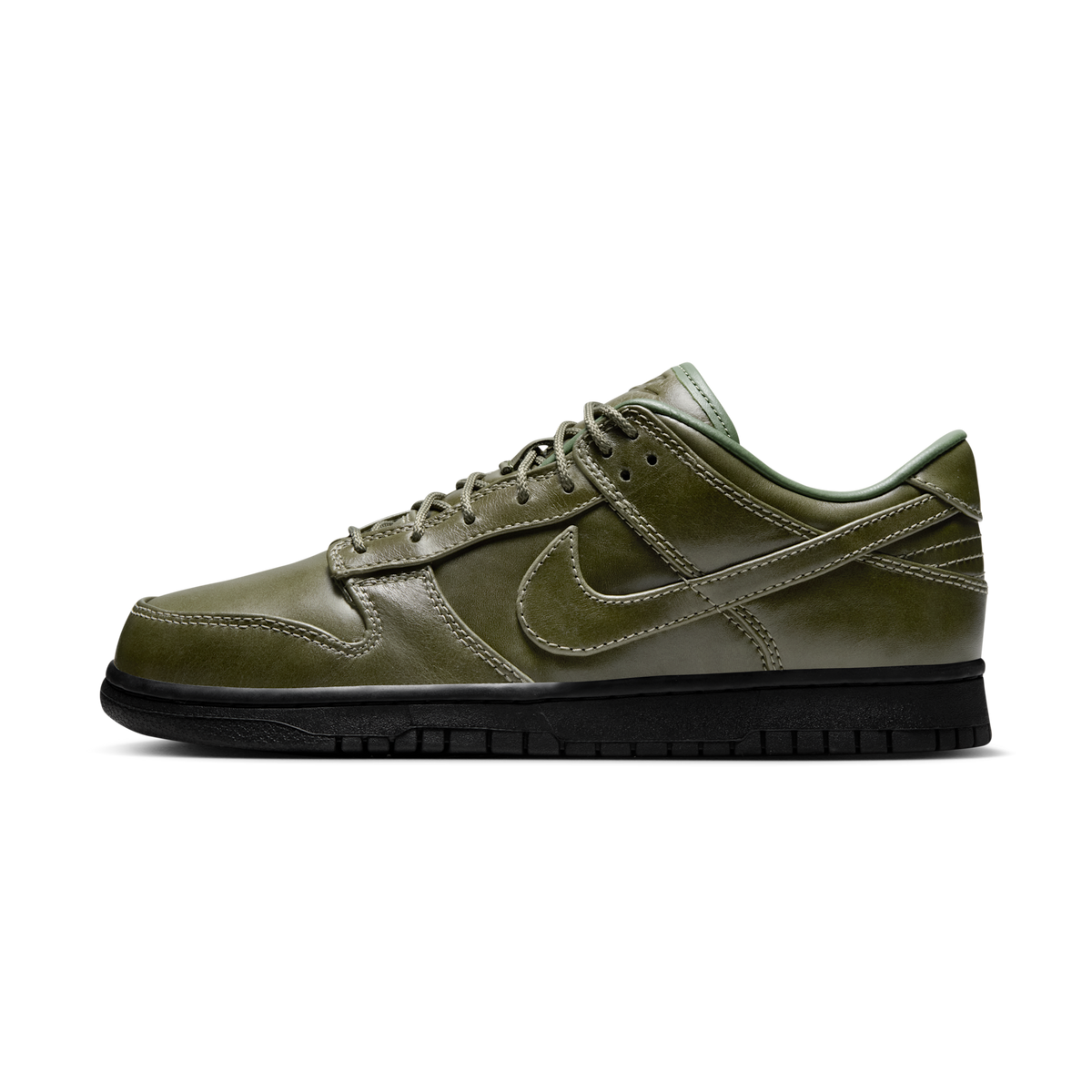 Nike Dunk Low Retro Premium Army Olive Black | IQ3342-300