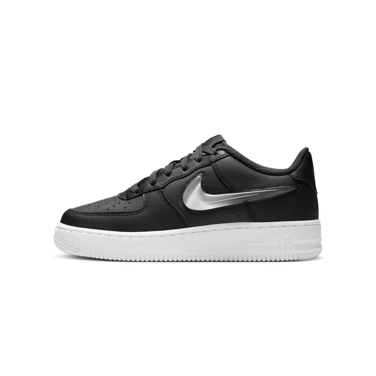 Nike Air Force 1 Low Dark Smoke Grey Black White (GS)