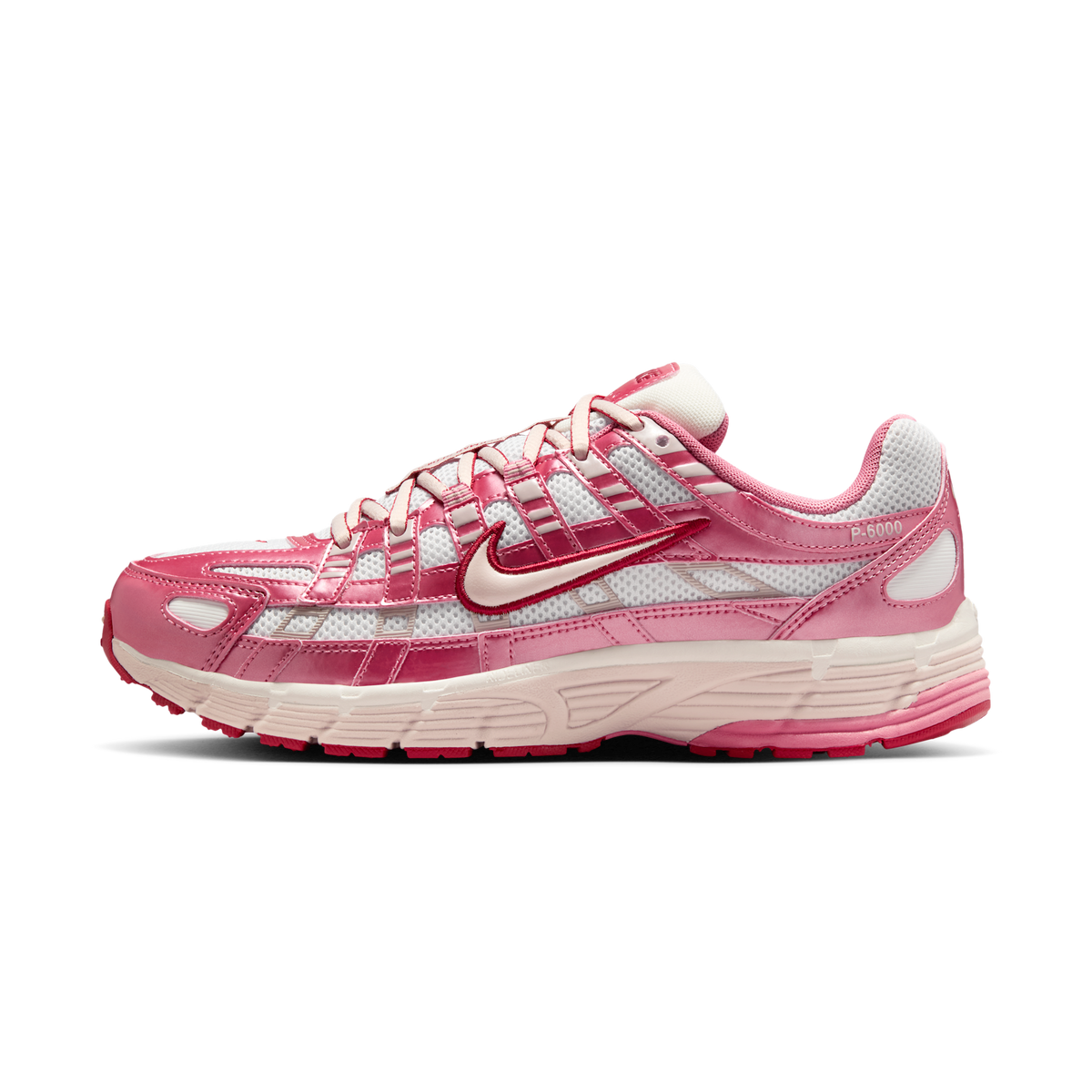 Nike P-6000 White Silt Red Peony (Women's)