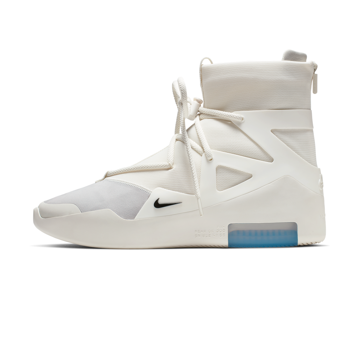 Nike Air Fear Of God 1 Sail Black