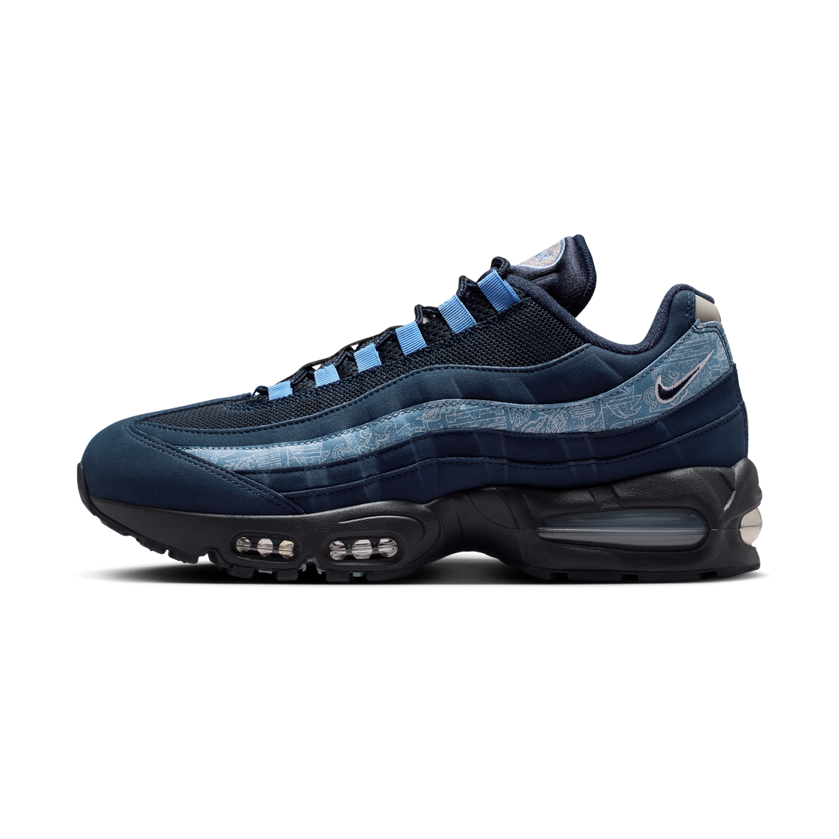 Nike Air Max 95 SE Big Bubble Obsidian Work Blue