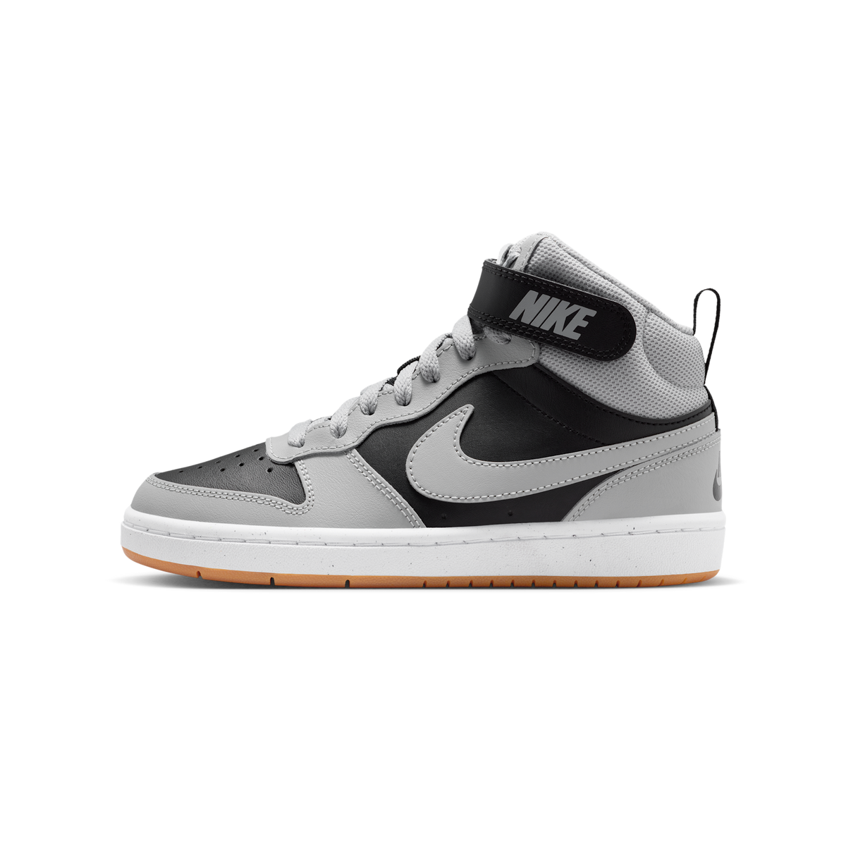 Nike Court Borough Mid 2 Black Light Smoke Grey Gum (GS)