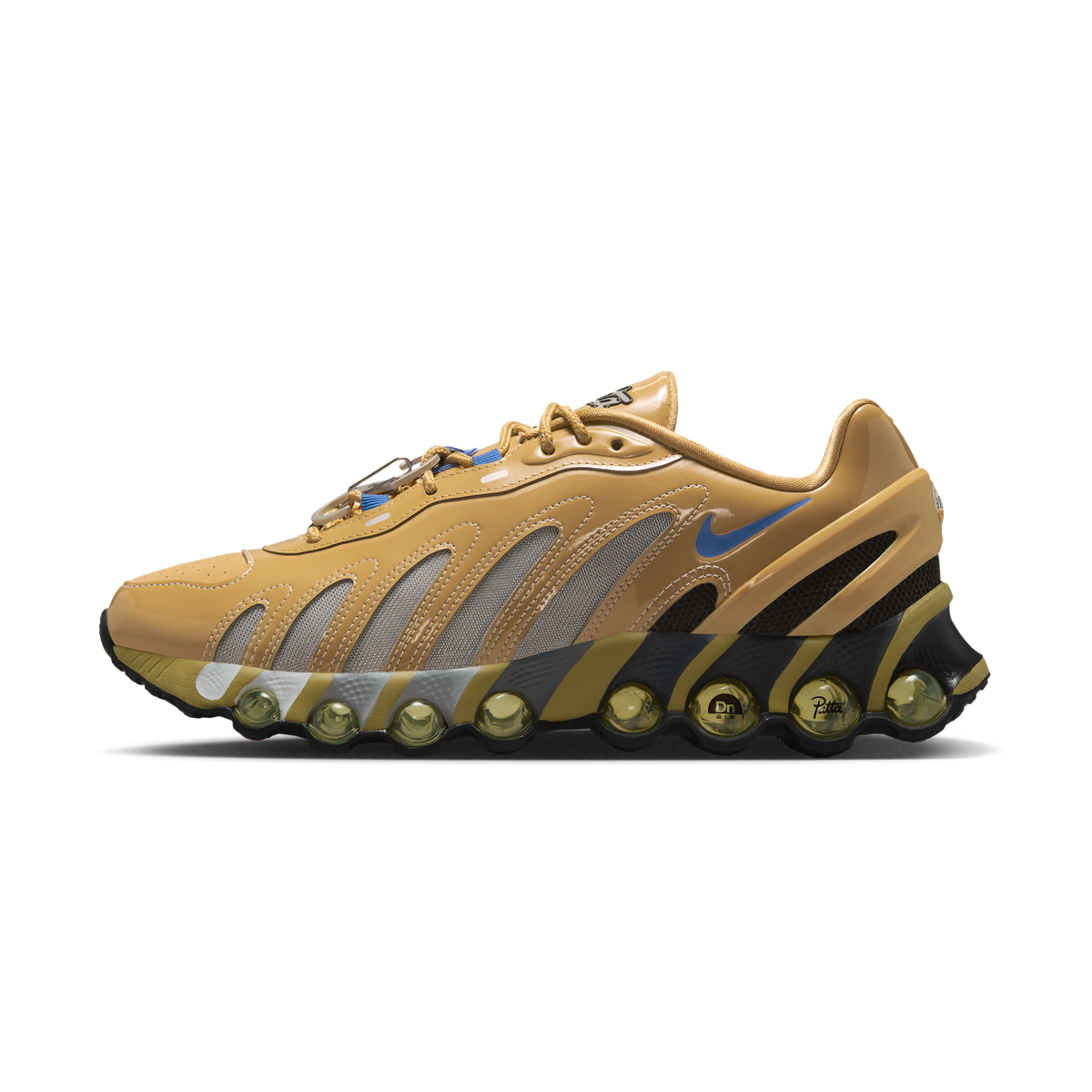 Nike Air Max Dn8 Patta Club Gold Metallic Silver | IB4029-700