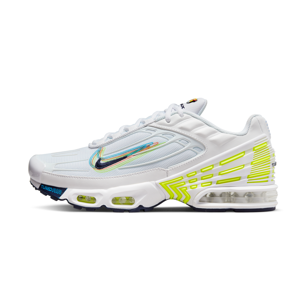 Nike Air Max Plus 3 3D Swoosh White Volt | DV6823-100