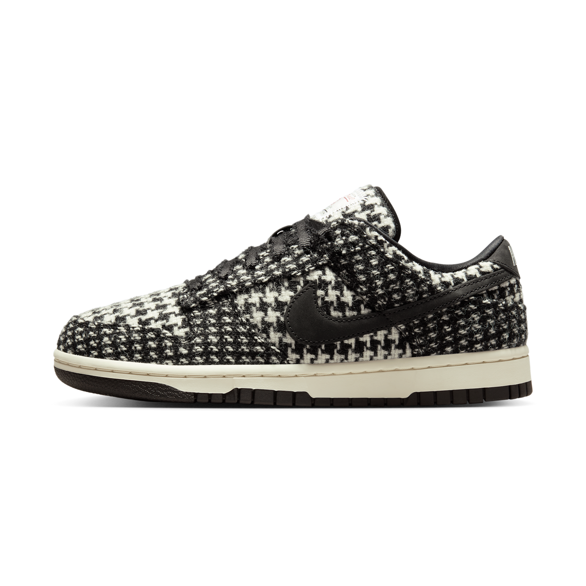 Nike Dunk Low Harris Tweed White Black Multi (Women's)