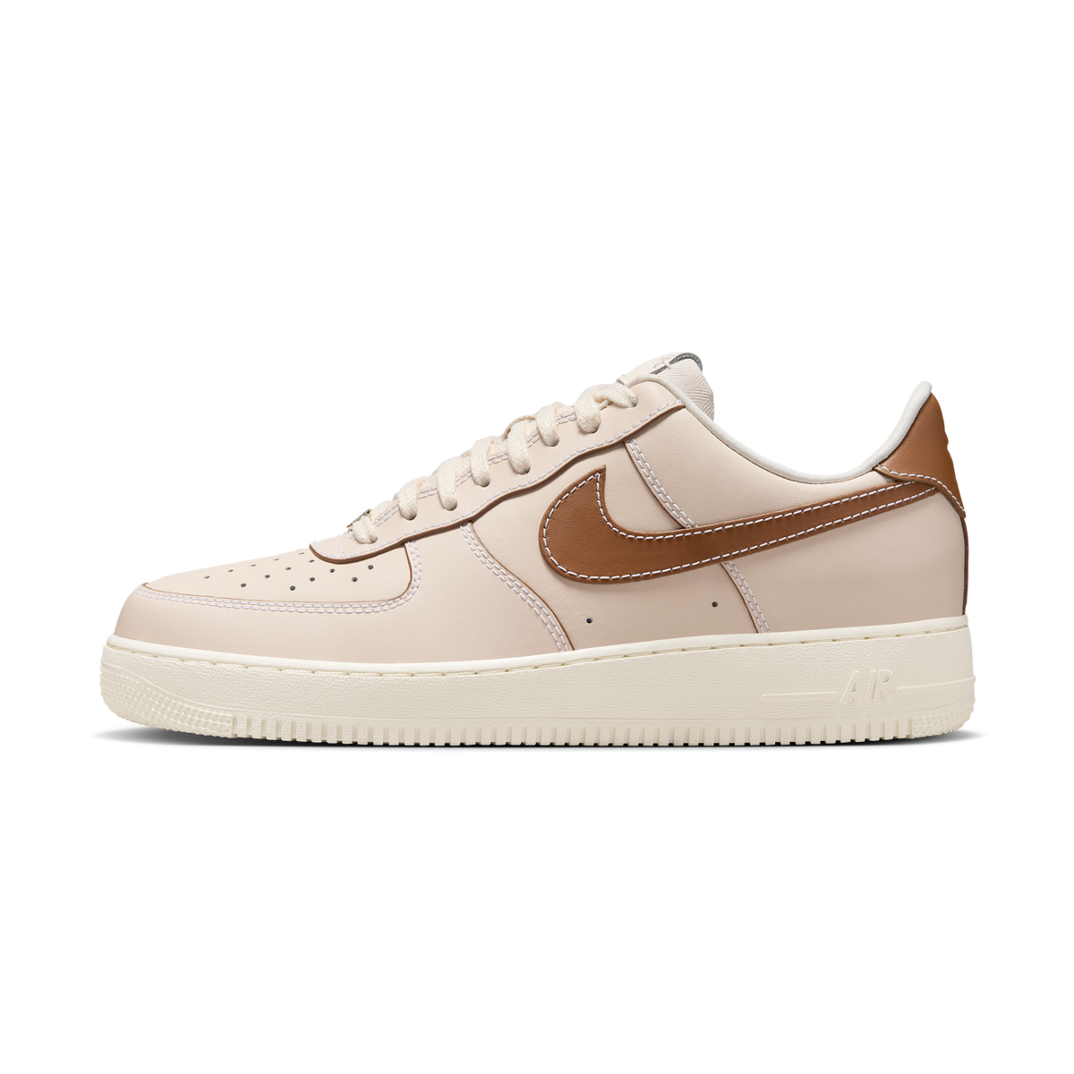 Nike Air Force 1 '07 Pearl White Pale Ivory Sail Light British Tan