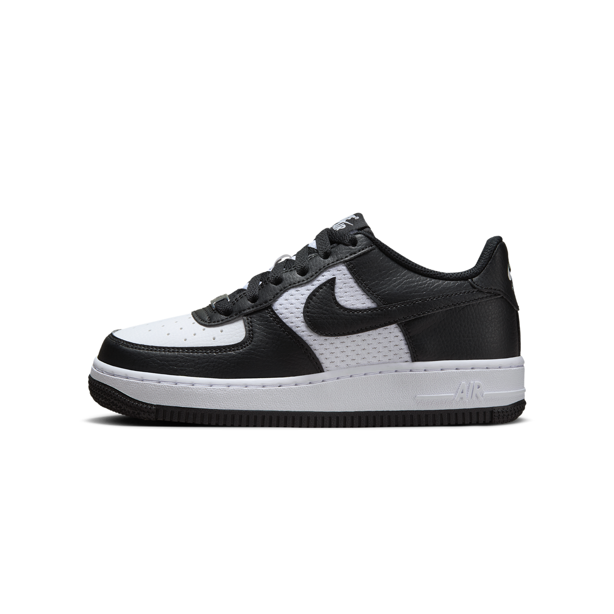 Nike Air Force 1 Low Black White Mesh (GS)