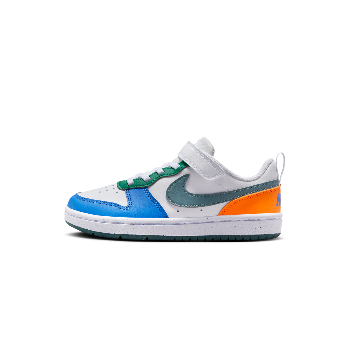Nike Court Borough Low Recraft White Malachite Blue Crystal Mineral Slate (PS)