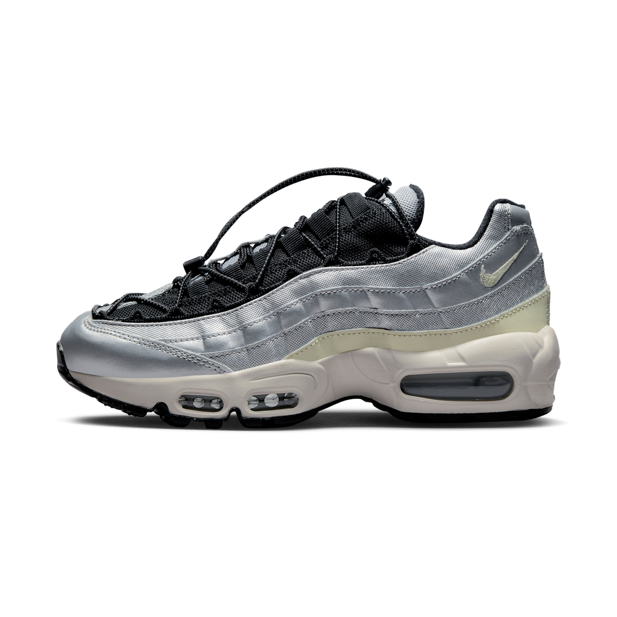 Nike Air Max 95 Toggle Metallic Silver Alabaster (Women's)