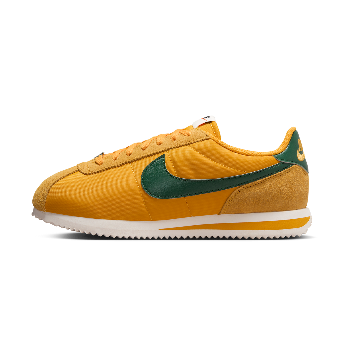 Nike Cortez Textile Yellow Ochre Gorge Green (Women's) | DZ2795-702