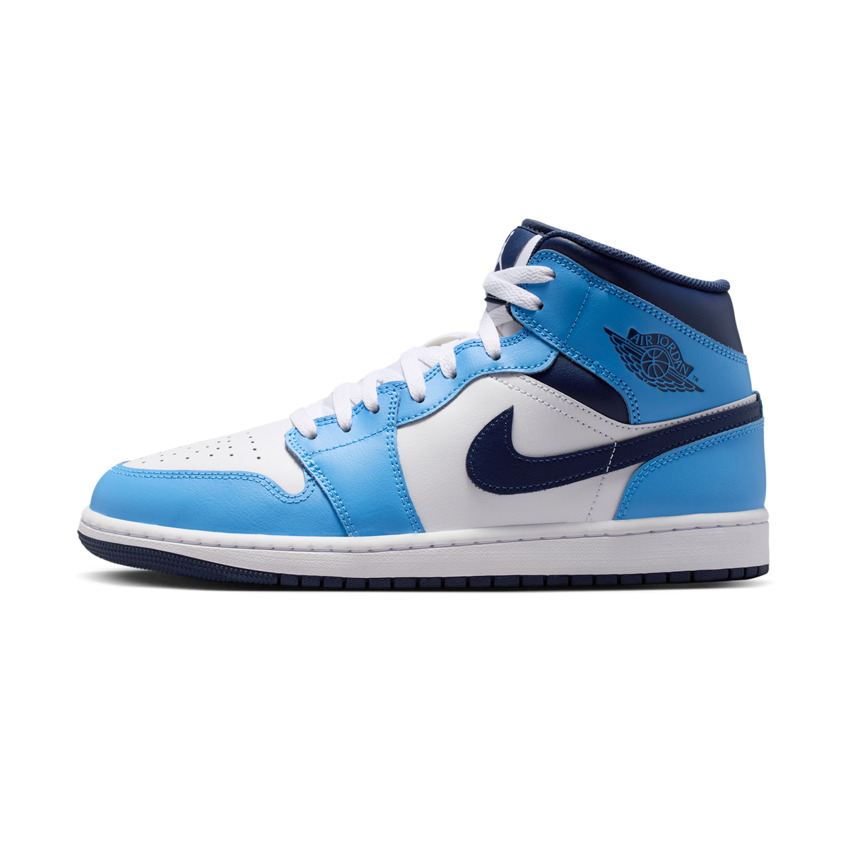 Jordan 1 Mid University Blue Midnight Navy