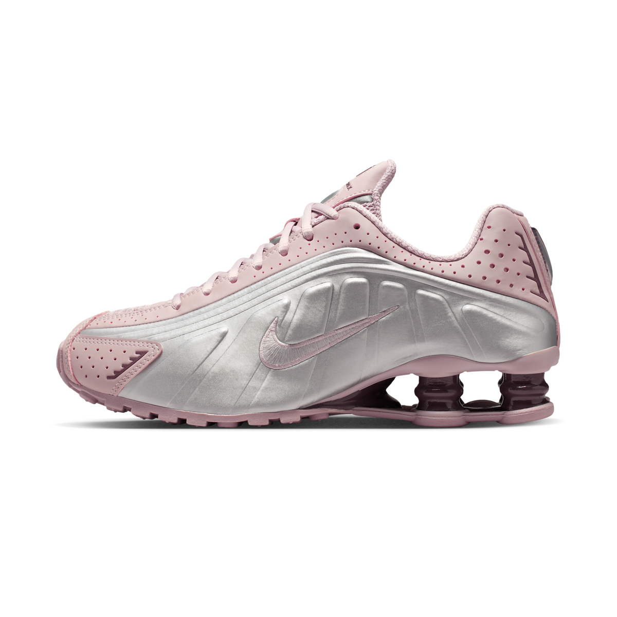 Nike Shox R4 Particle Rose Tattoo Silver (Women's) | AR3565-601