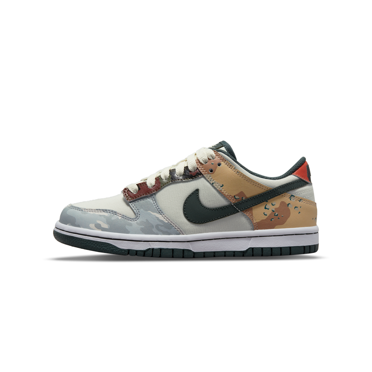 Nike Dunk Low Sail Multi-Camo (GS) | DB1909-100