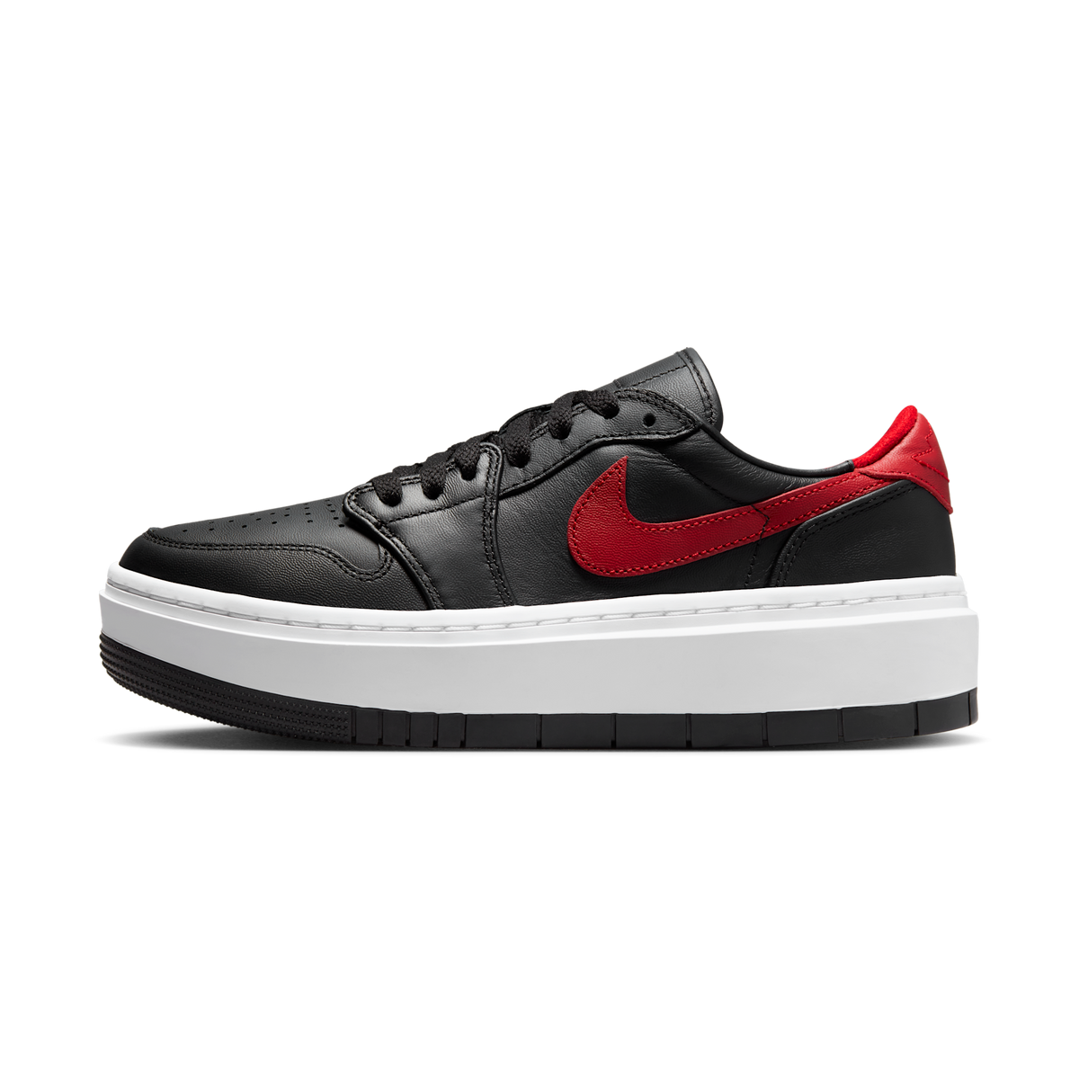 Jordan 1 Elevate Low Black Gym Red White (Women's)