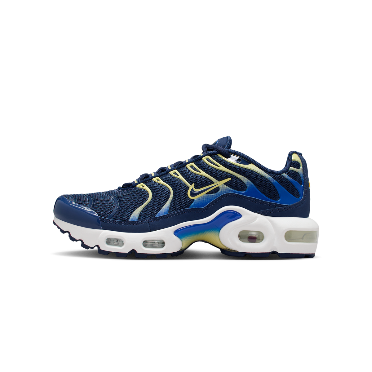 Nike Air Max Plus Midnight Navy Soft Yellow (GS) | CD0609-412