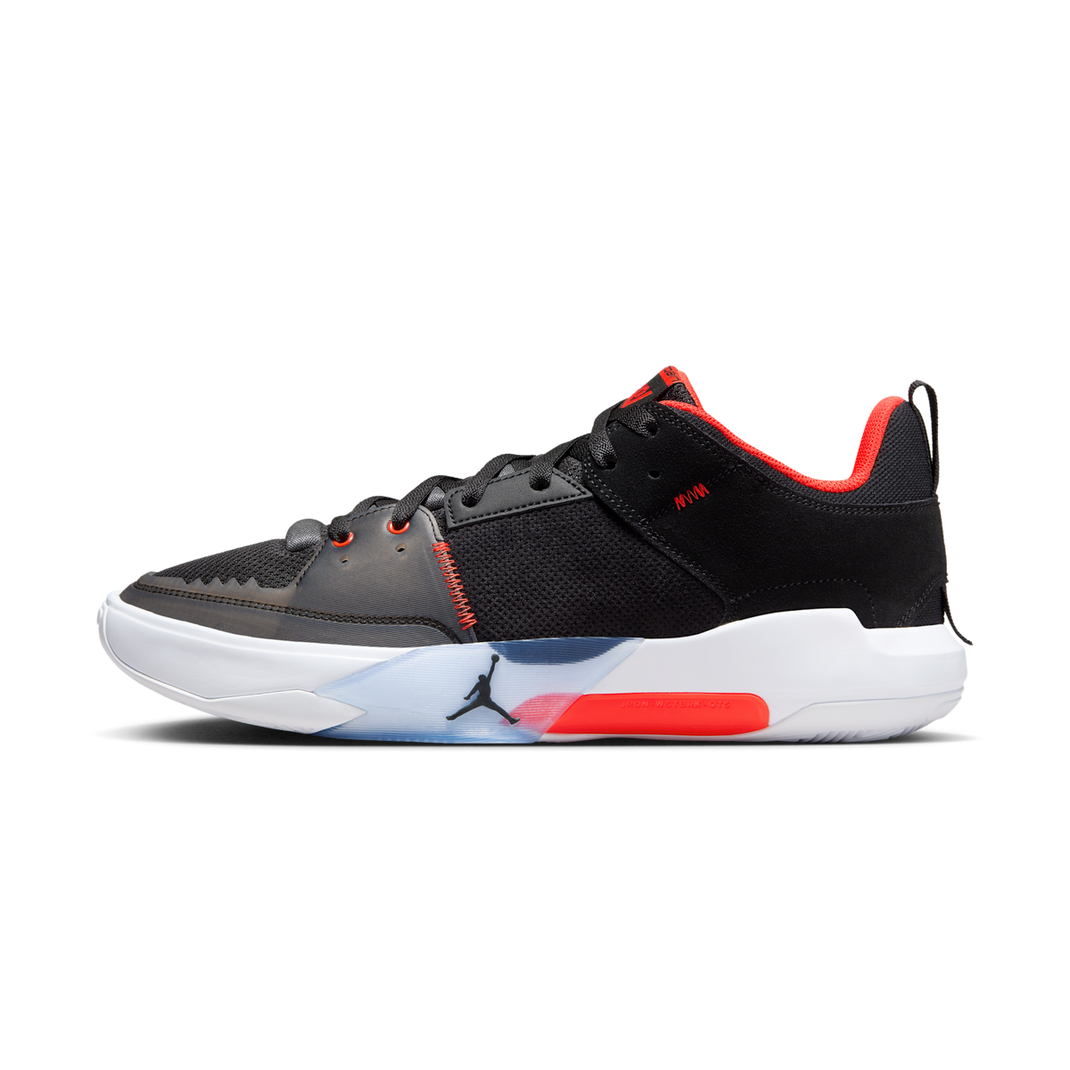 Jordan One Take 5 Black Habanero Red (Translucent Outsole) (GS)