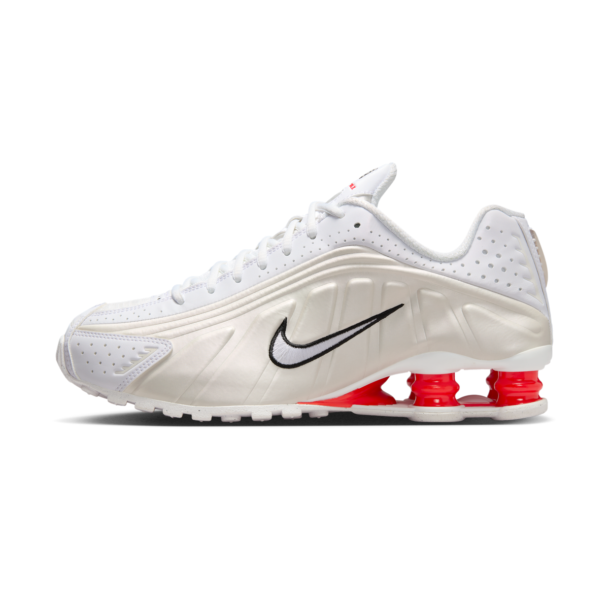 Nike Shox R4 White Phantom Picante Red (Women's)