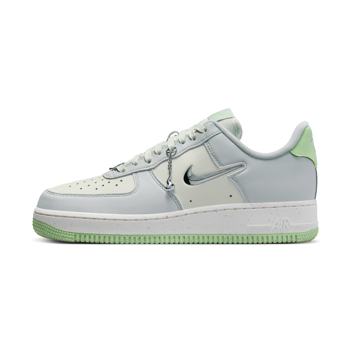 Nike Air Force 1 Low '07 SE Next Nature Sea Glass Vapor Green Liquid Metal (Women's)