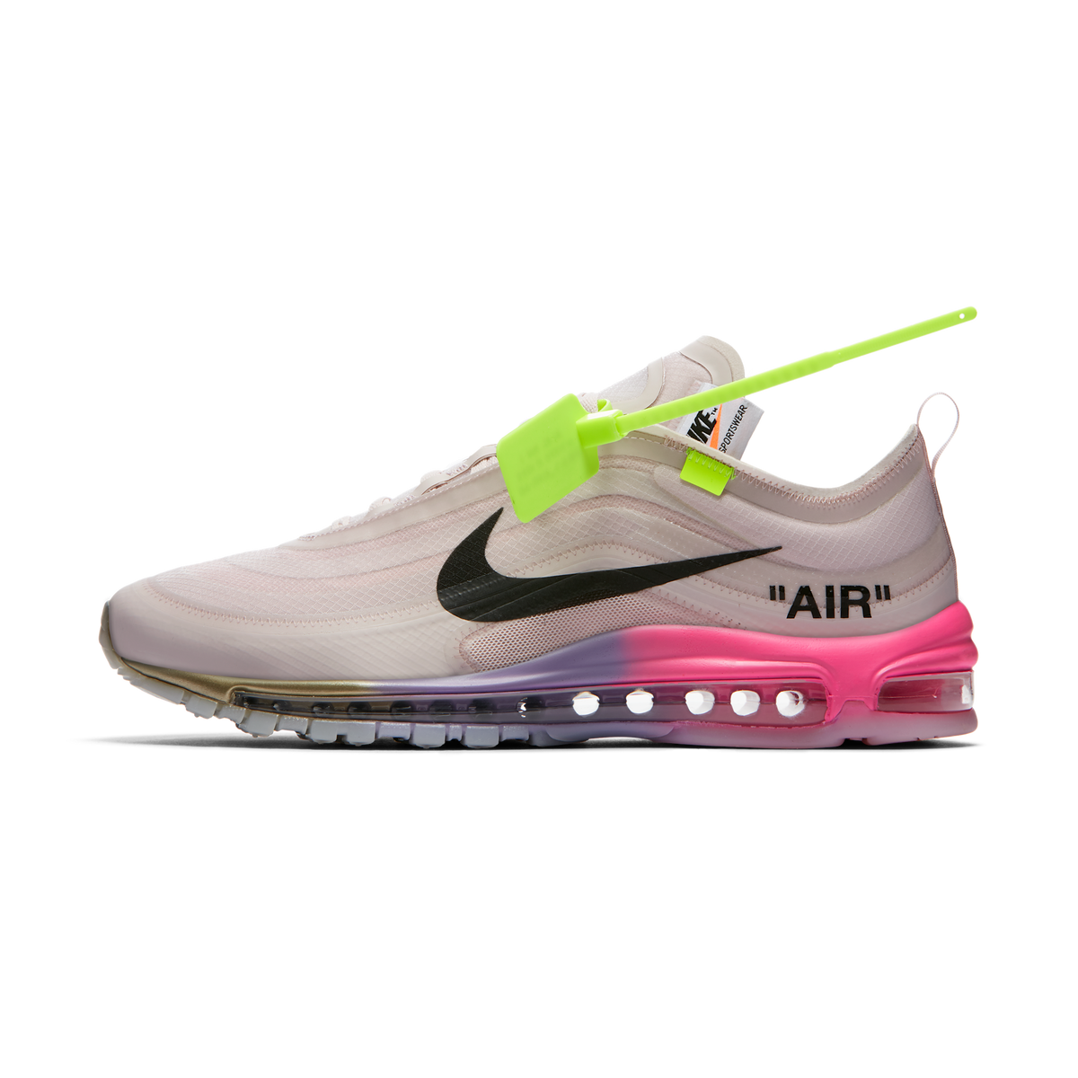 Nike Air Max 97 Off-White Elemental Rose Serena Queen | AJ4585-600