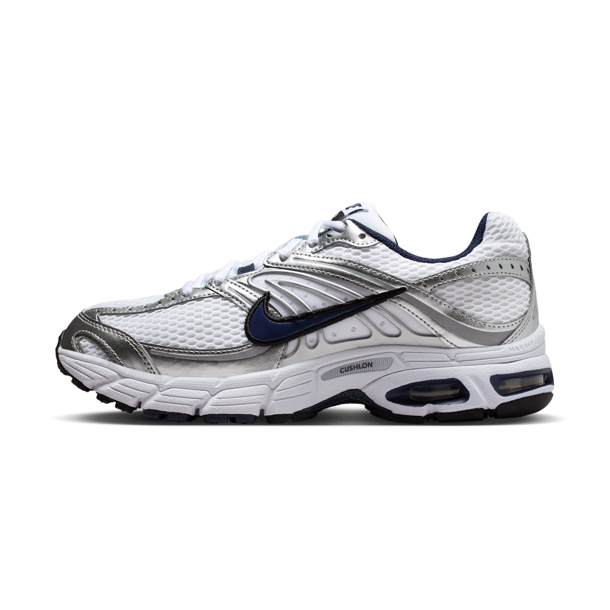 Nike Air Max Moto 2K White Navy Metallic Silver (Women's) | HQ2056-104