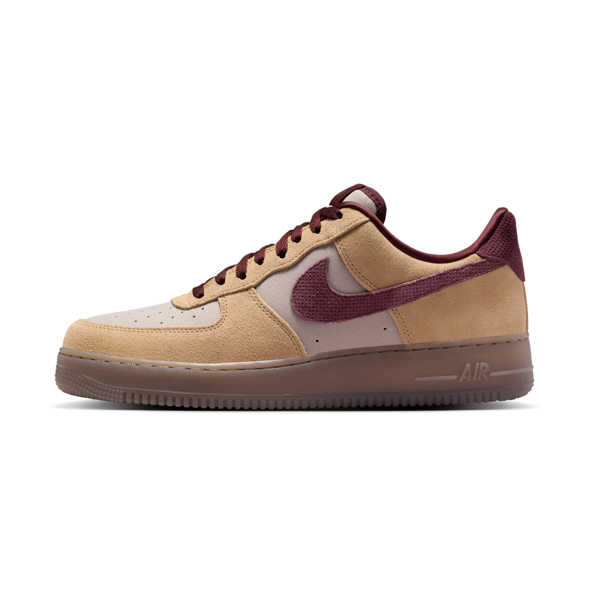 Nike Air Force 1 Low '07 Premium Linen Moon Particle Burgundy