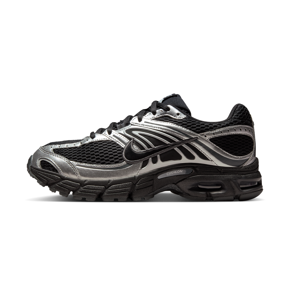 Nike Air Max Moto 2K Black Metallic Silver (Women's) | HQ2056-007