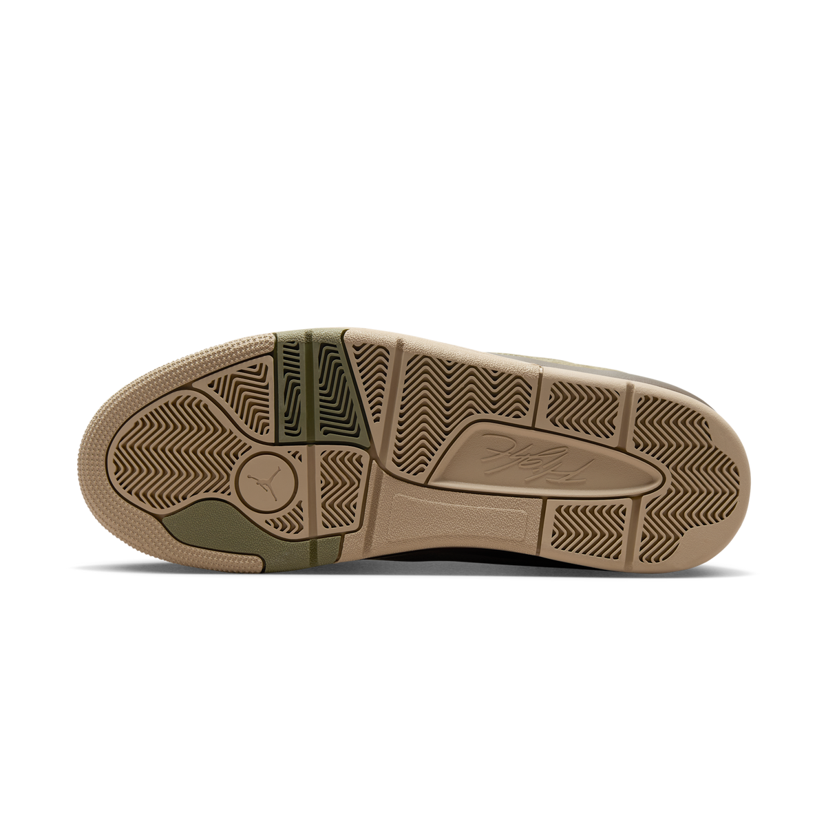 Jordan Flight Court Medium Olive Baroque Brown