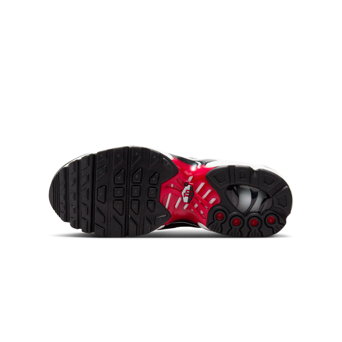 Nike Air Max Plus Pure Platinum Black White University Red (GS) | CD0609-027