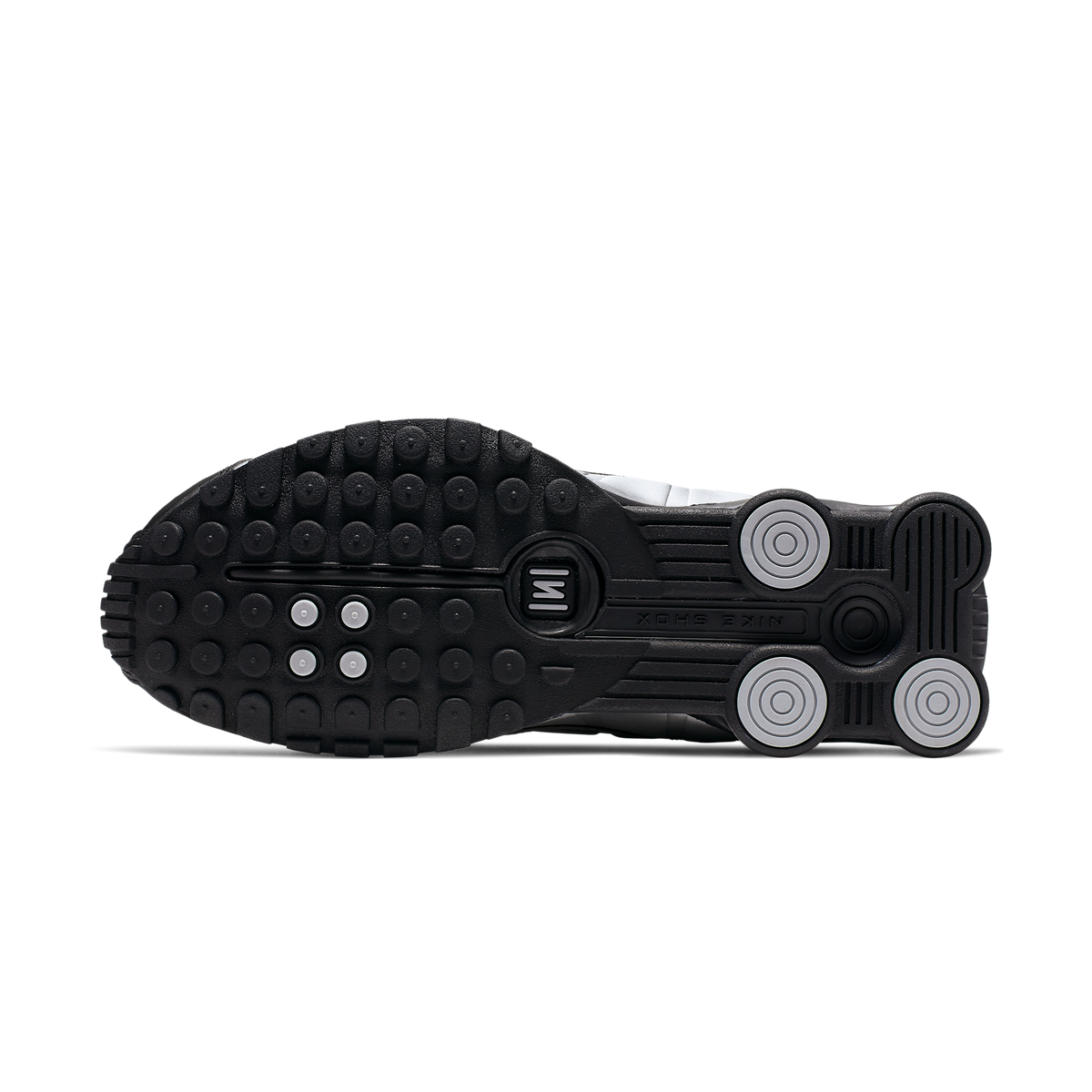 Nike Shox R4 Black Metallic Silver
