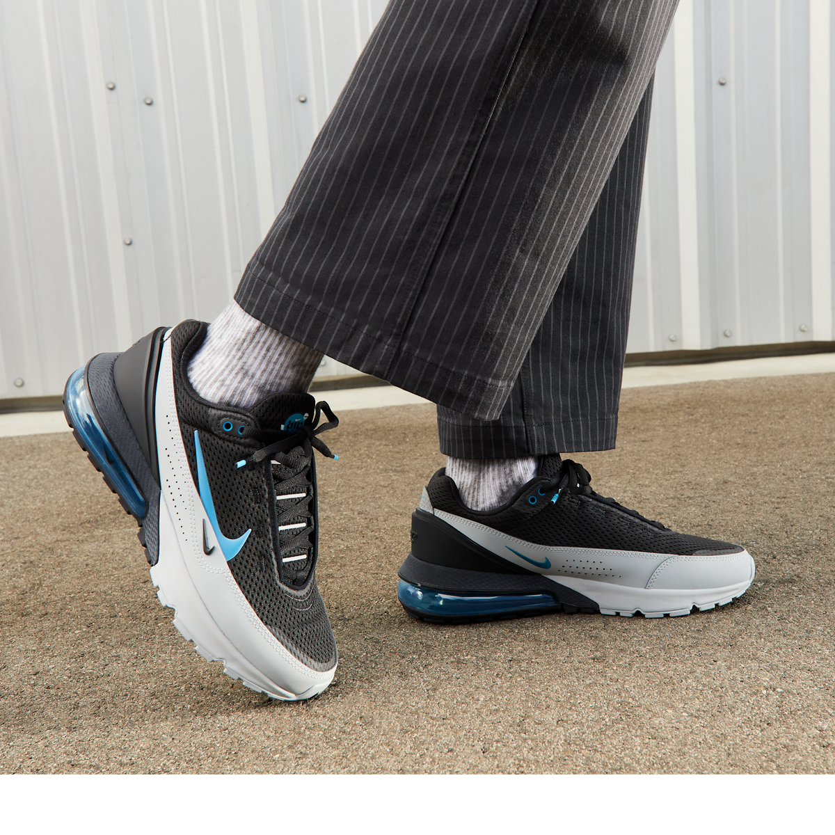 Nike Air Max Pulse Black Grey Laser Blue | DR0453-002