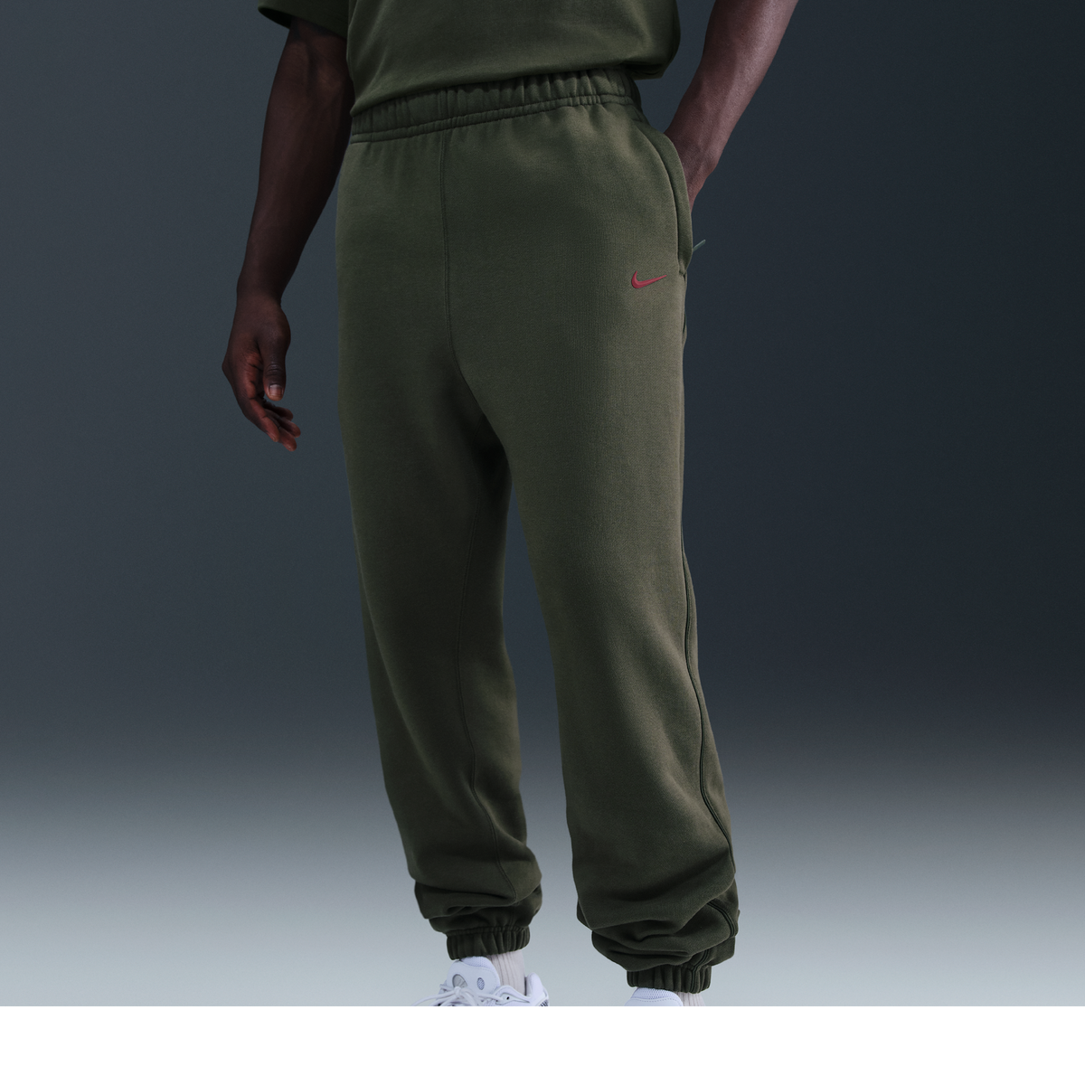 Nike x NOCTA Fleece Relaxed Track Pant Cargo Khaki