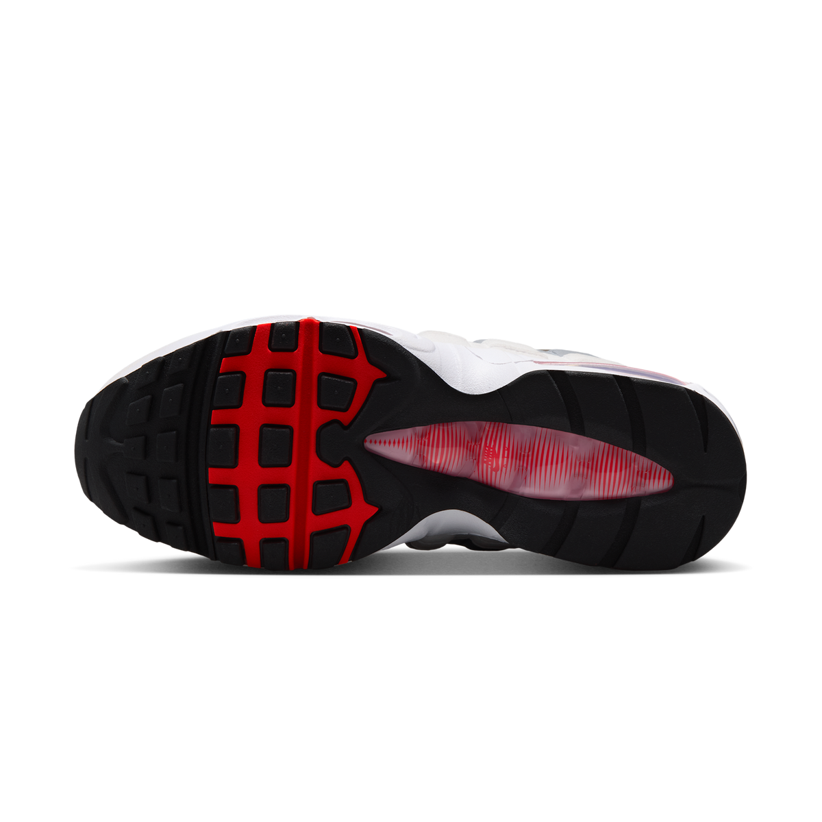 Nike Air Max 95 OG Big Bubble White Light Crimson (Women's)