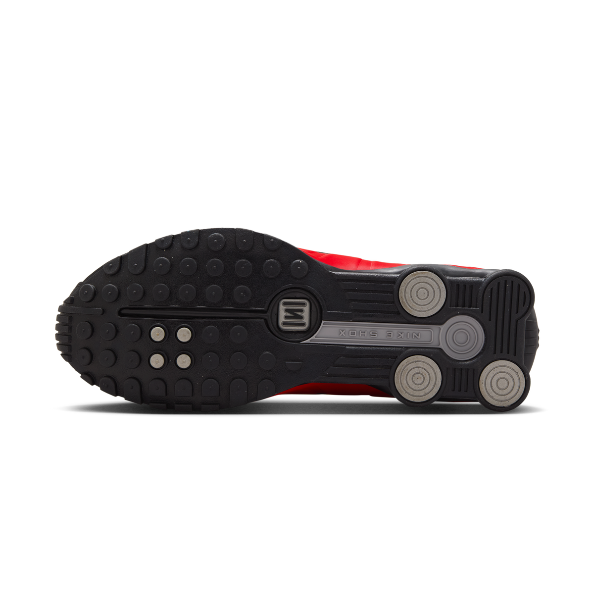 Nike Shox R4 University Red Black Metallic Silver