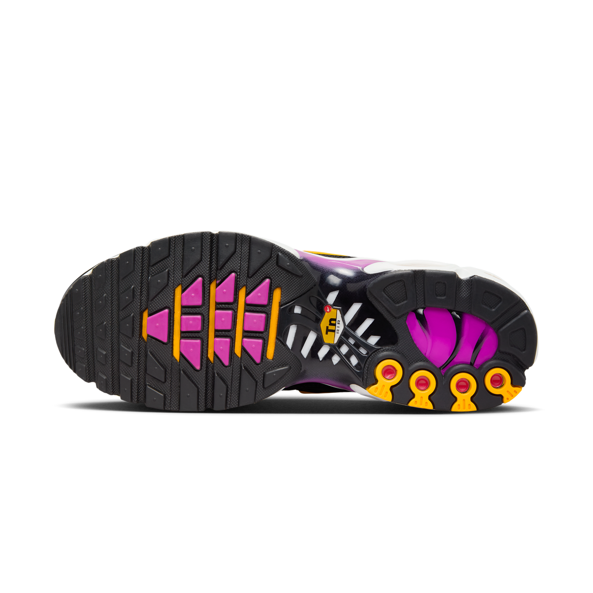 Nike Air Max Plus Black Laser Orange White Hyper Violet (Women's) | DZ3670-005