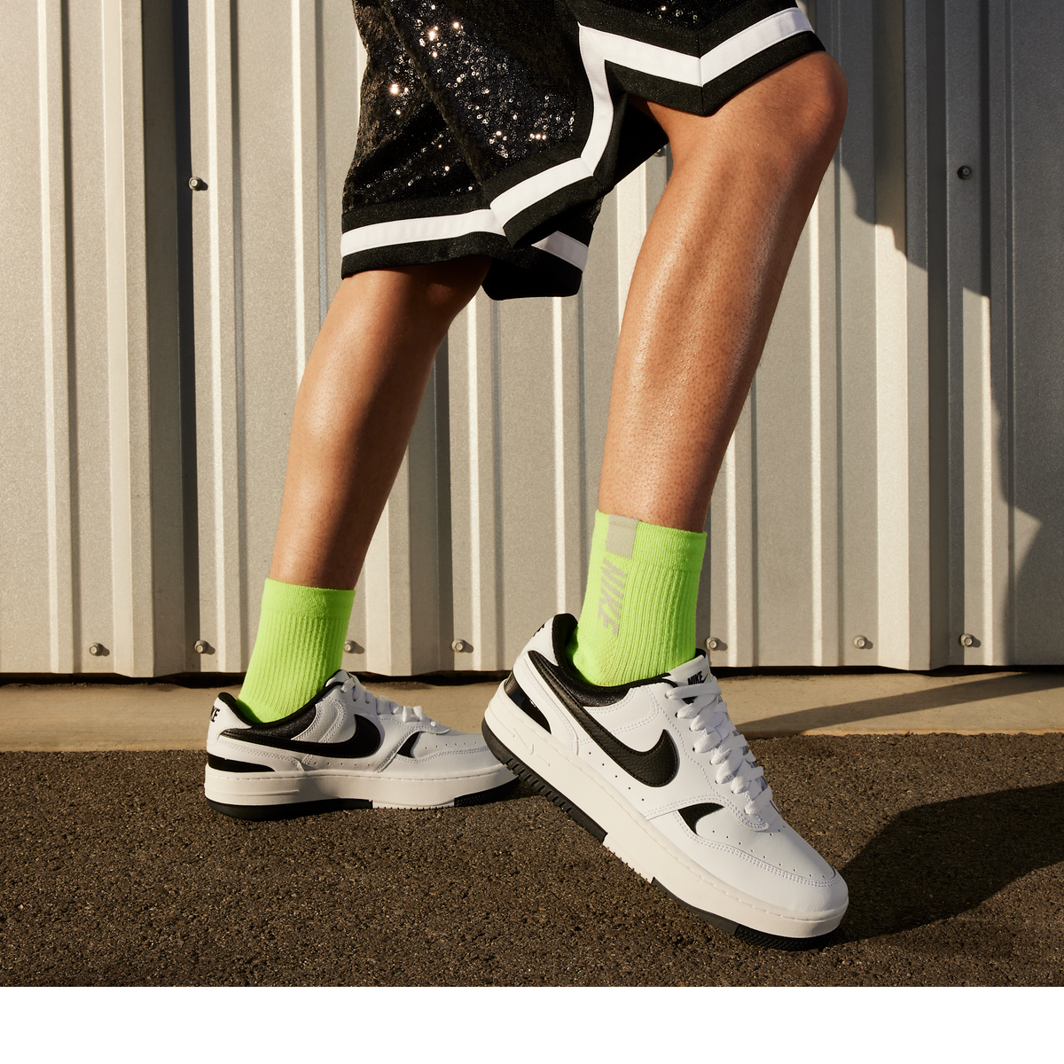 Nike Gamma Force White Black (Women's)
