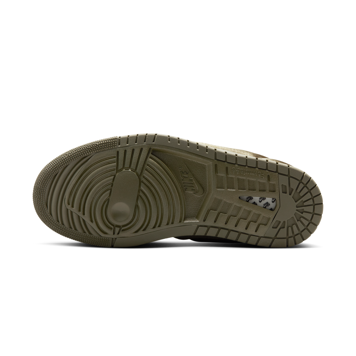 Jordan 1 Low Method of Make Satin Medium Olive (Women's)