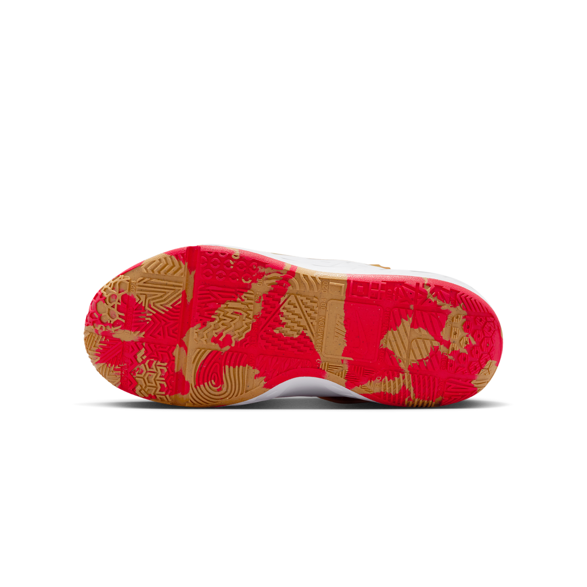 Nike Team Hustle D 12 University Red Gold White (GS)